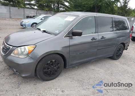 2010 Honda Odyssey Lx z USA, uszkodzony, nr VIN 5FNRL3H24AB055902